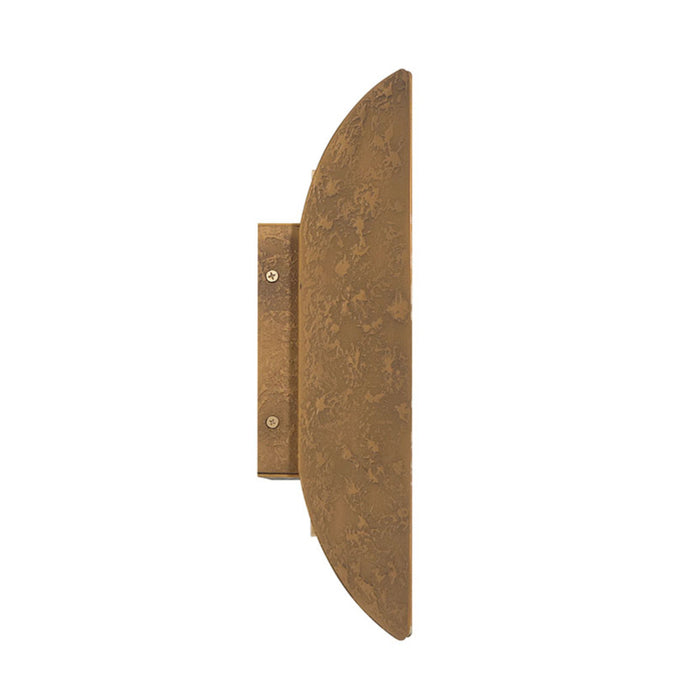 Eurofase 49013 Inntra 1-lt 14" Tall LED Outdoor Wall Sconce - Damascus Brass