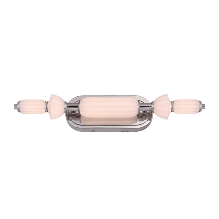 Eurofase 49017 Lansdowne 1-lt 22" LED Vanity Light - Polished Nickel