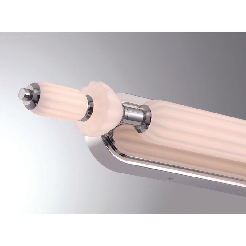 Eurofase 49019 Lansdowne 1-lt 39" LED Vanity Light - Polished Nickel