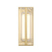 Eurofase 49022 Langferd 1-lt 12" Tall LED Wall Sconce - Gold