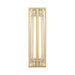 Eurofase 49023 Langferd 1-lt 16" Tall LED Wall Sconce - Gold