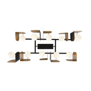 Eurofase 49037 Cornice 10-lt 45" LED Linear Chandelier