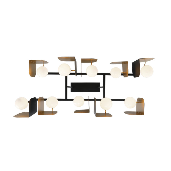 Eurofase 49037 Cornice 10-lt 45" LED Linear Chandelier