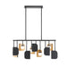 Eurofase 49037 Cornice 10-lt 45" LED Linear Chandelier