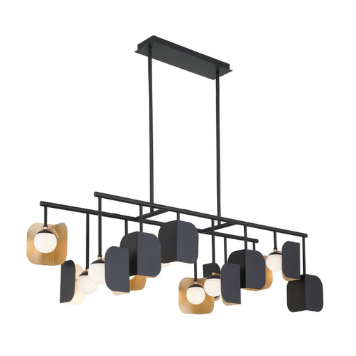Eurofase 49038 Cornice 14-lt 60" LED Grand Chandelier