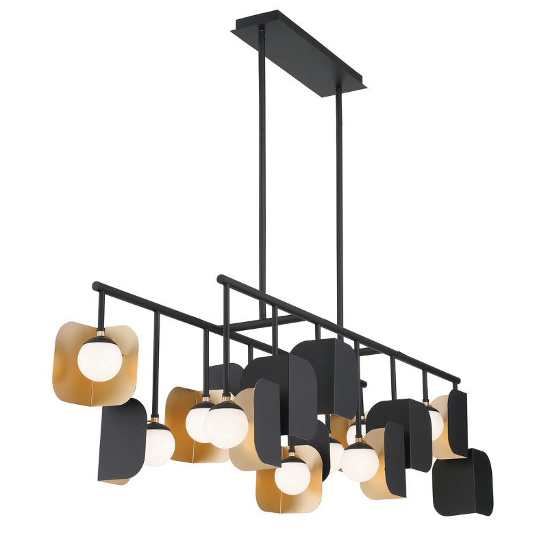 Eurofase 49038 Cornice 14-lt 60" LED Grand Chandelier