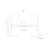 Arteriors 49040 Inwood 4-lt 18" Wall Sconce