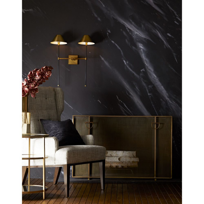 Arteriors 49054 Havana 2-lt 26" Tall Wall Sconce