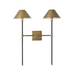 Arteriors 49054 Havana 2-lt 26" Tall Wall Sconce