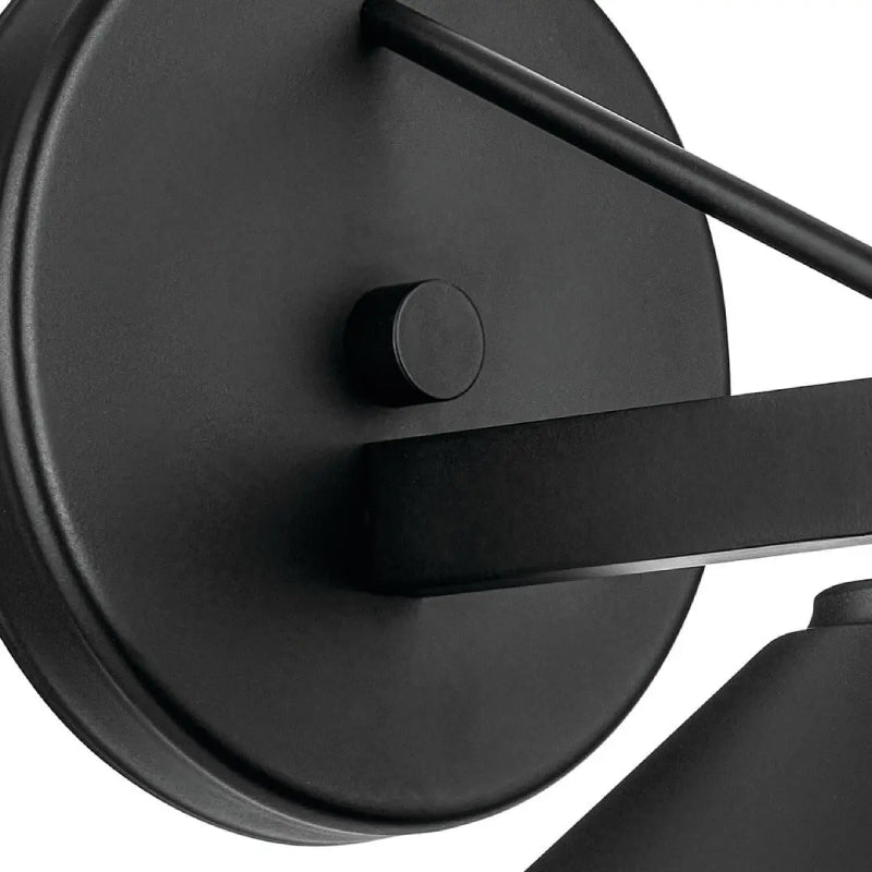 Kichler 49059 Ripley 1-lt 8" Outdoor Wall Sconce - Black