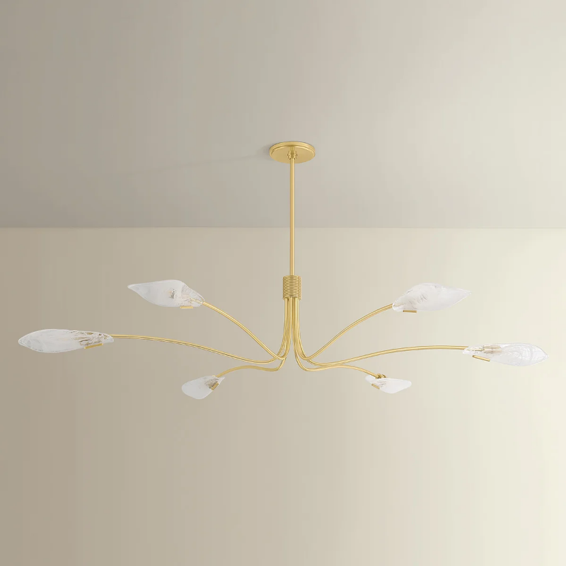 Hudson Valley 4906 Tenafly 6-lt 72" Chandelier