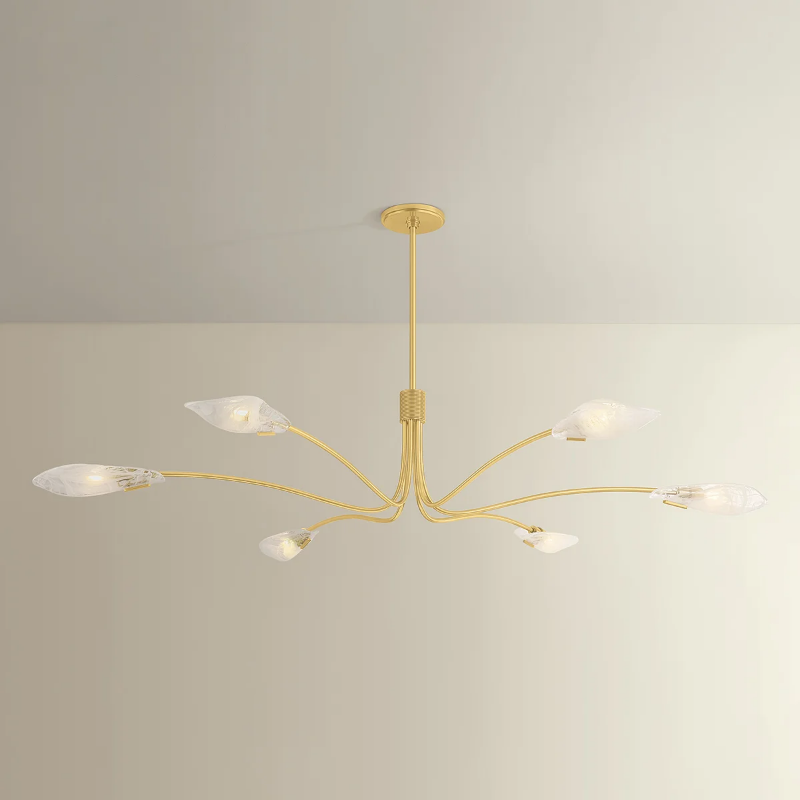 Hudson Valley 4906 Tenafly 6-lt 72" Chandelier