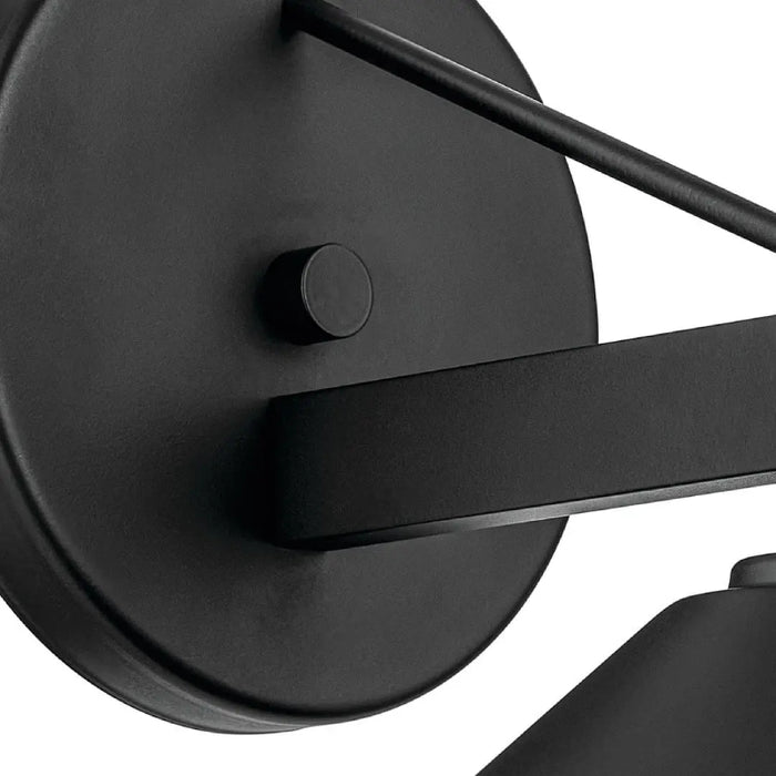 Kichler 49060 Ripley 1-lt 10" Outdoor Wall Sconce - Black