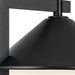 Kichler 49063 Ripley 1-lt 16" Outdoor Post Mount - Black