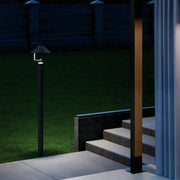 Kichler 49063 Ripley 1-lt 16" Outdoor Post Mount - Black