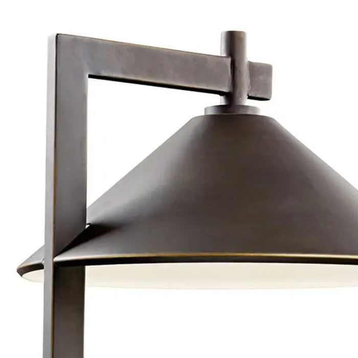 Kichler 49063 Ripley 1-lt 16" Outdoor Post Mount - Olde Bronze