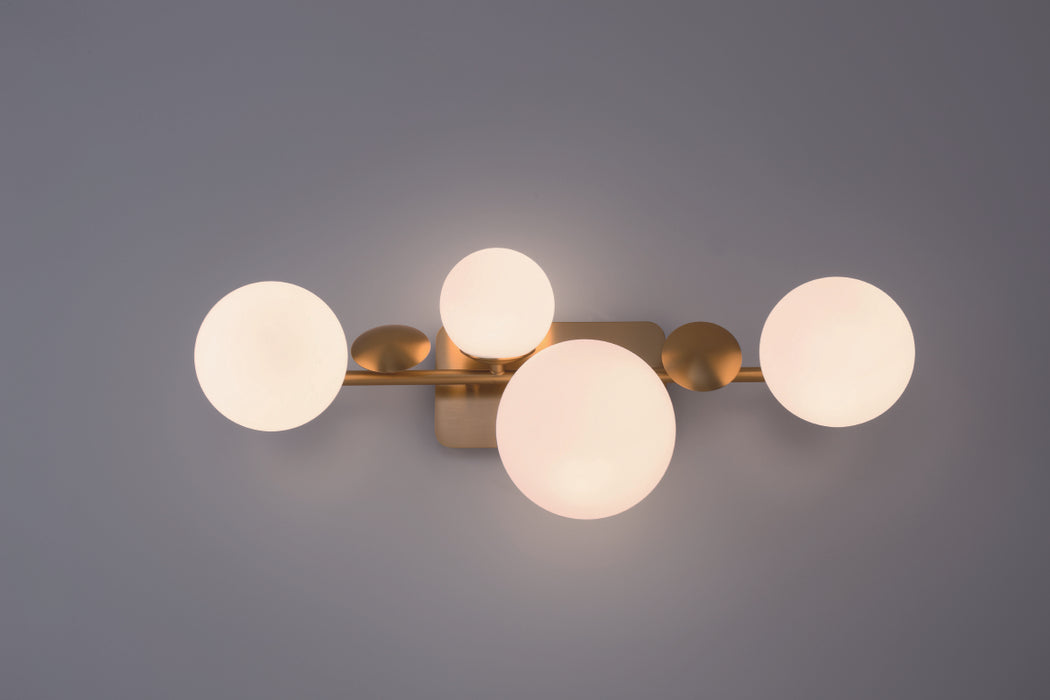 Eurofase 49086 Vine 4-lt 28" LED Vanity Light - Gold