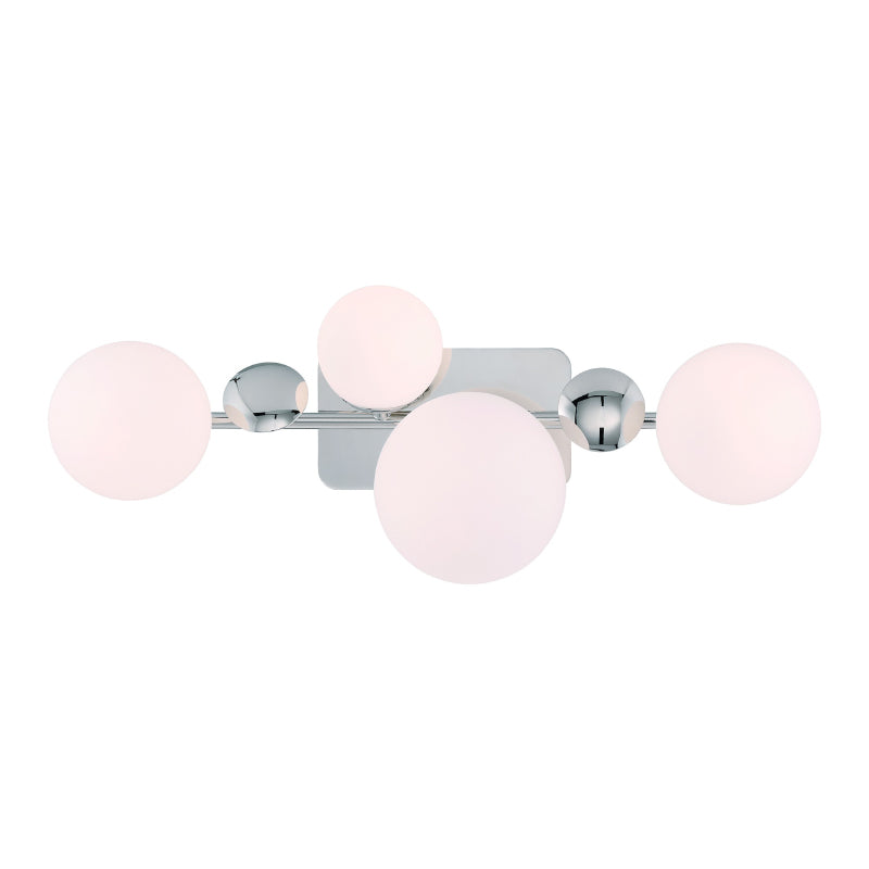 Eurofase 49086 Vine 4-lt 28" LED Vanity Light - Polished Nickel