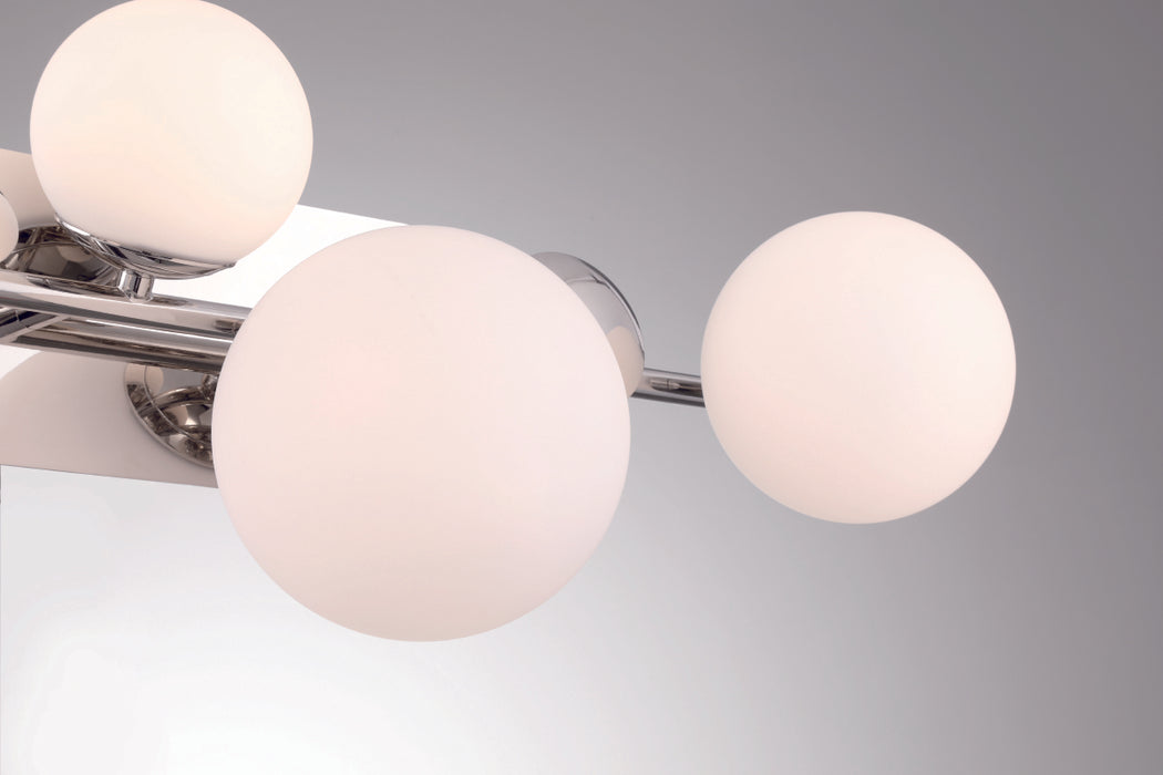 Eurofase 49086 Vine 4-lt 28" LED Vanity Light - Polished Nickel