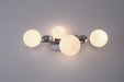 Eurofase 49086 Vine 4-lt 28" LED Vanity Light - Polished Nickel
