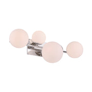 Eurofase 49086 Vine 4-lt 28" LED Vanity Light - Polished Nickel