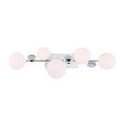 Eurofase 49087 Vine 5-lt 36" LED Vanity Light - Polished Nickel