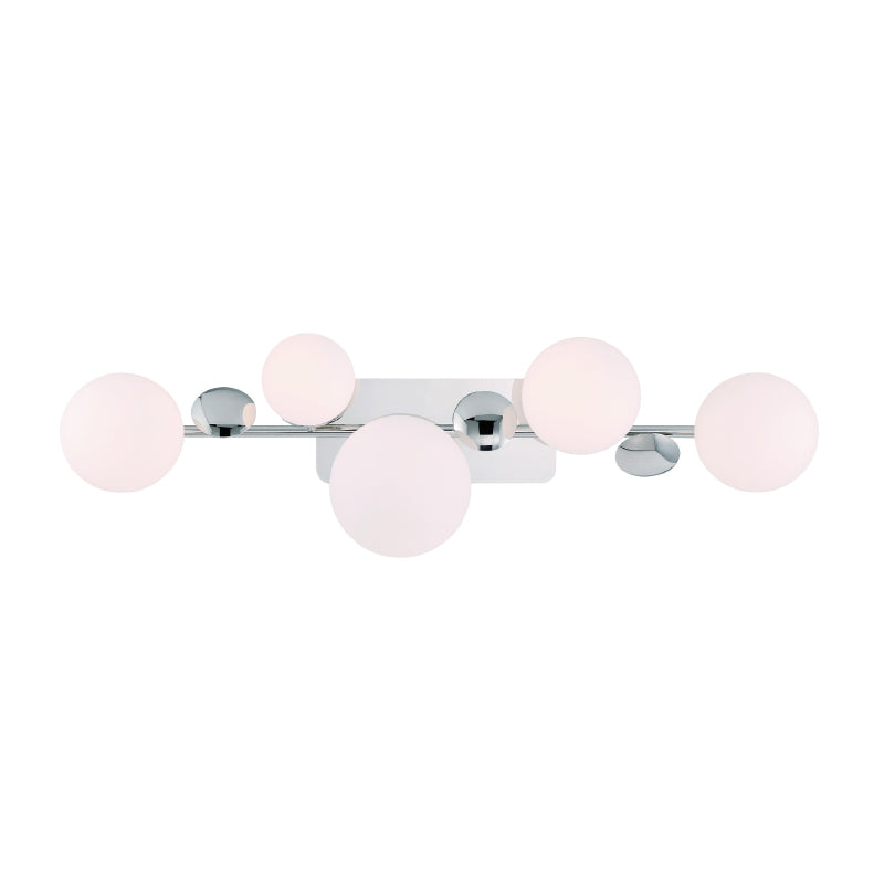 Eurofase 49087 Vine 5-lt 36" LED Vanity Light - Polished Nickel