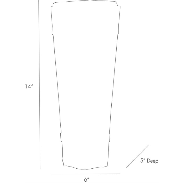 Arteriors 49132 Karina 1-lt 14" Tall Wall Sconce