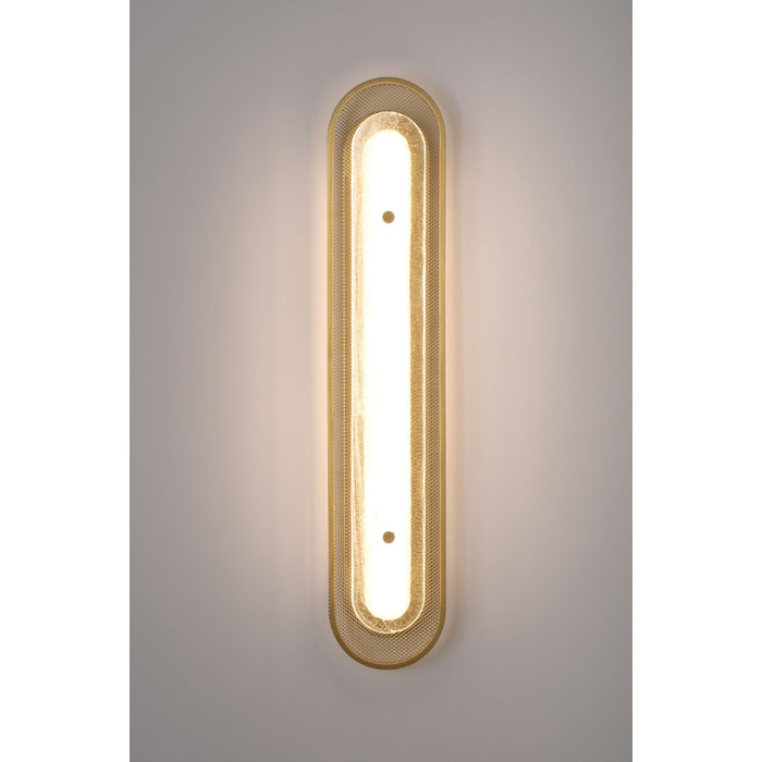 Eurofase 49174 Tramore 1-lt 30" Tall LED Wall Sconce - Glass