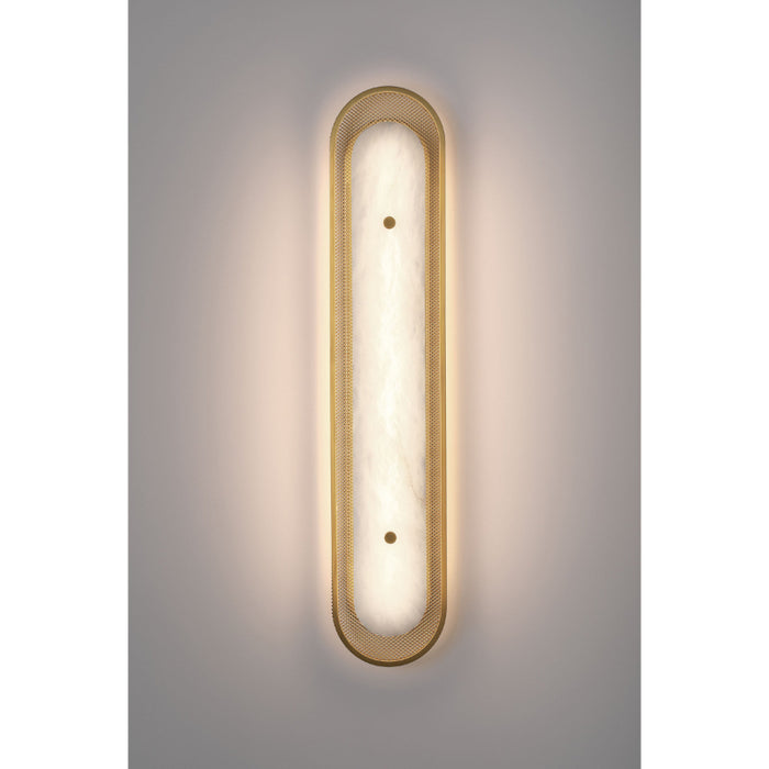 Eurofase 49174 Tramore 1-lt 30" Tall LED Wall Sconce - Alabaster