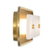 Eurofase 49176 Tramore 1-lt 38" Tall LED Wall Sconce - Alabaster