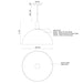 Kuzco 492316 Archibald 1-lt 16" Pendant