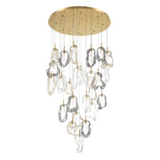 Eurofase 49238 Norah 33-lt 39" LED Grand Chandelier - Gold