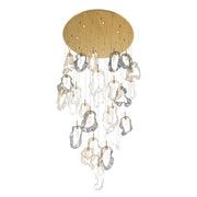 Eurofase 49238 Norah 33-lt 39" LED Grand Chandelier - Gold