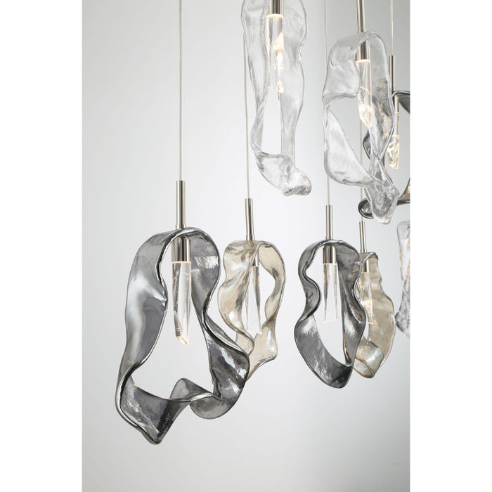Eurofase 49239 Norah 9-lt 51" LED Linear Chandelier