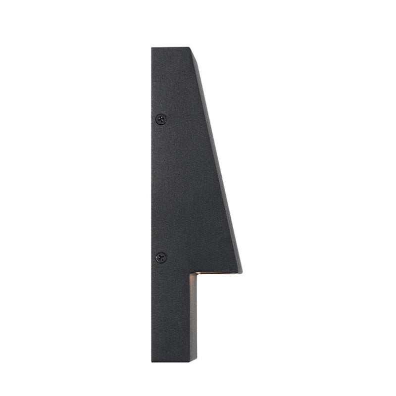 Eurofase 49240 Nanton 1-lt 9" Tall LED Outdoor Wall Sconce - Sand Black