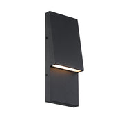 Eurofase 49241 Nanton 1-lt 14" Tall LED Outdoor Wall Sconce - Sand Black