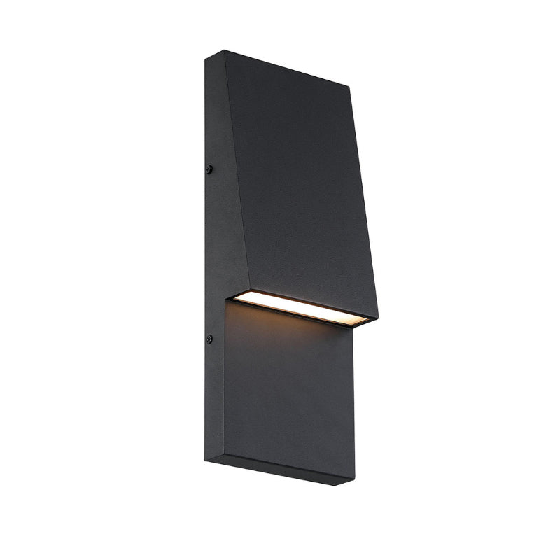 Eurofase 49241 Nanton 1-lt 14" Tall LED Outdoor Wall Sconce - Sand Black