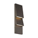 Eurofase 49242 Nanton 2-lt 19" Tall LED Outdoor Wall Sconce - Sand Bronze