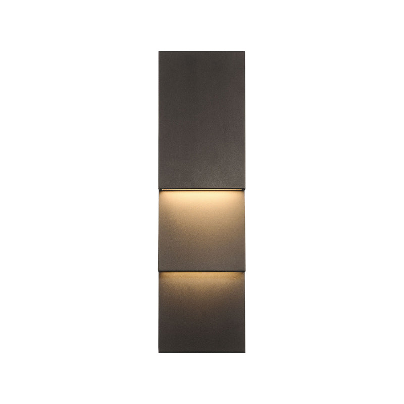 Eurofase 49242 Nanton 2-lt 19" Tall LED Outdoor Wall Sconce - Sand Bronze