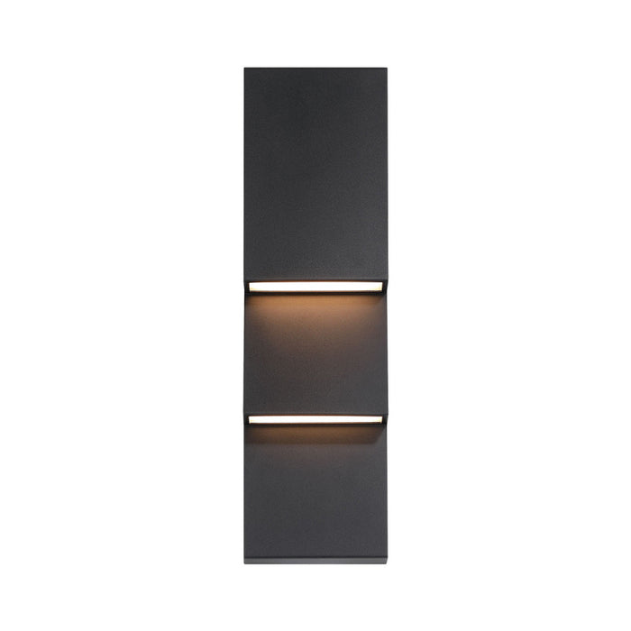 Eurofase 49242 Nanton 2-lt 19" Tall LED Outdoor Wall Sconce - Sand Black