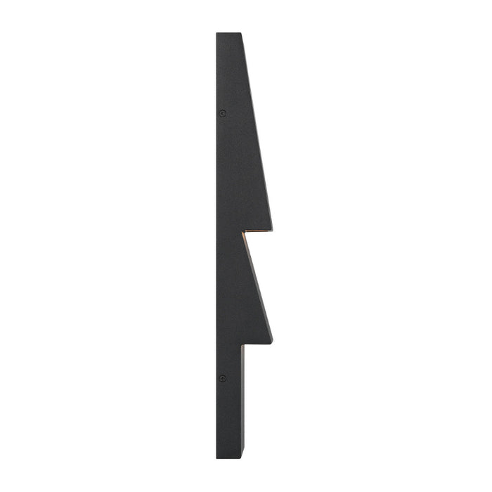Eurofase 49242 Nanton 2-lt 19" Tall LED Outdoor Wall Sconce - Sand Black
