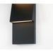 Eurofase 49242 Nanton 2-lt 19" Tall LED Outdoor Wall Sconce - Sand Black