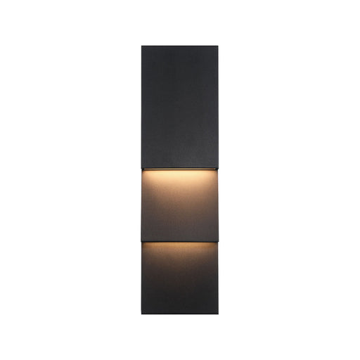 Eurofase 49242 Nanton 2-lt 19" Tall LED Outdoor Wall Sconce - Sand Black