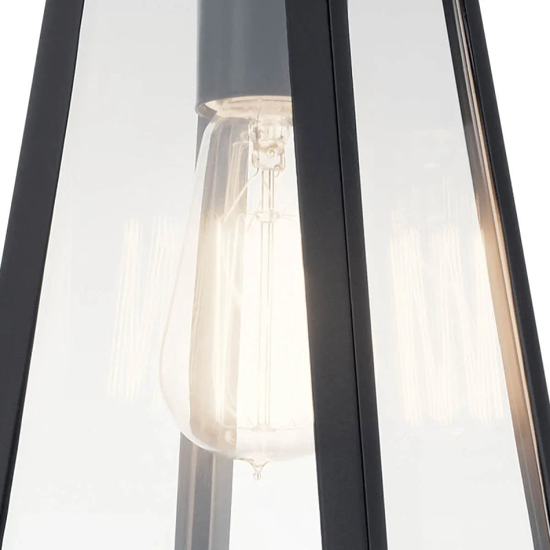 Kichler 49330 Delison 1-lt 12" Tall Outdoor Wall Light - Black