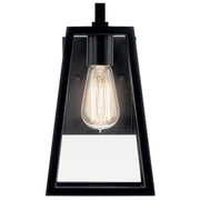 Kichler 49330 Delison 1-lt 12" Tall Outdoor Wall Light - Black