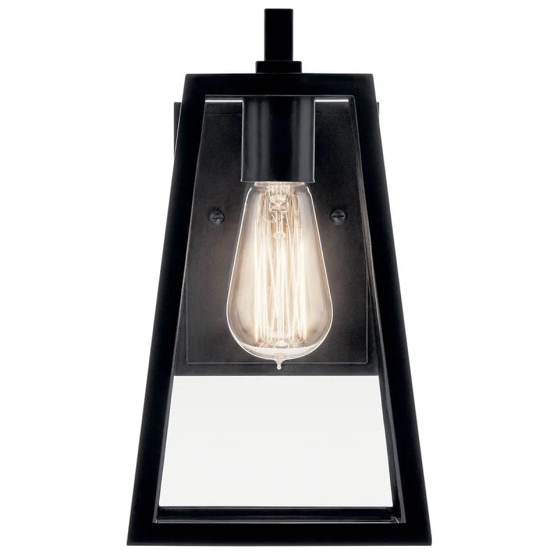 Kichler 49330 Delison 1-lt 12" Tall Outdoor Wall Light - Black