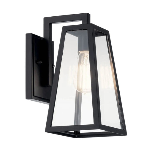 Kichler 49330 Delison 1-lt 12" Tall Outdoor Wall Light - Black