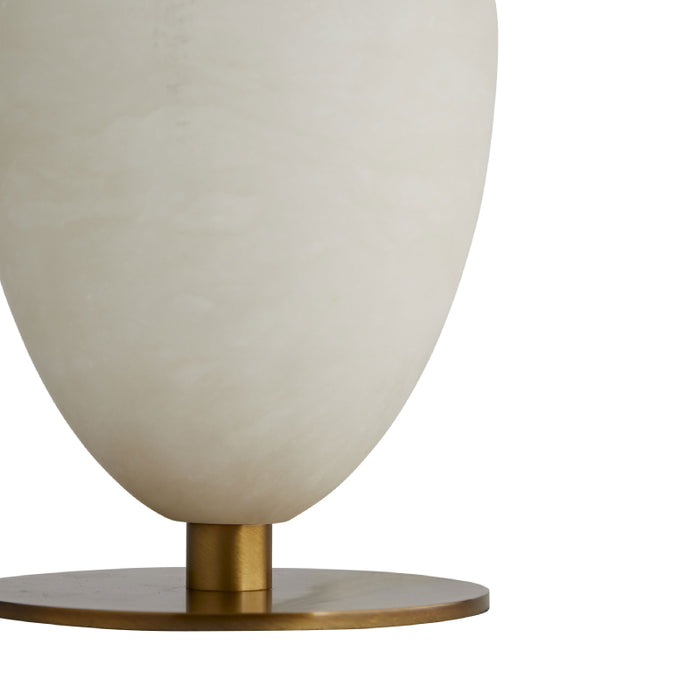 Arteriors PTC66 Aubrey 1-lt 27" Tall Table Lamp - White/Opal Swirl