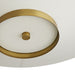 Arteriors 49381 Decker 3-lt 34" Flushmount